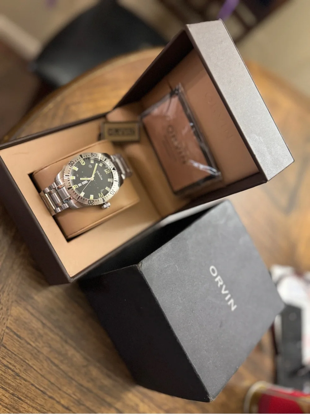 Orvin swiss watch